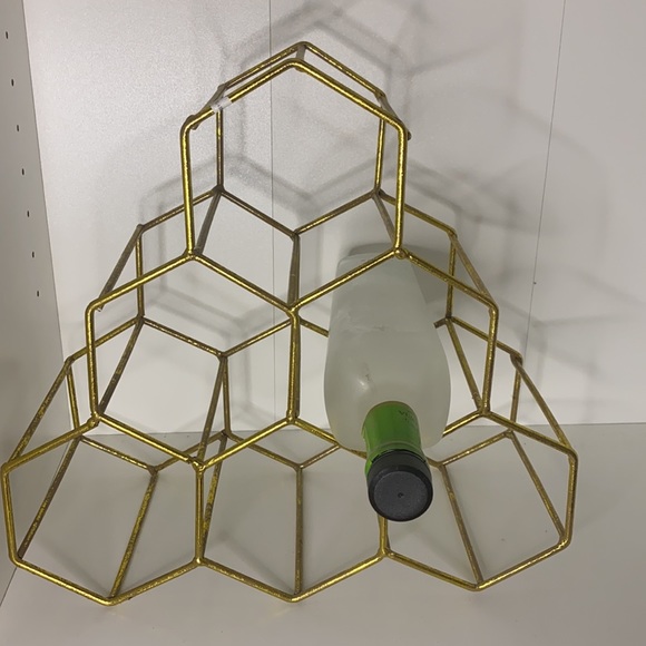 Gold Wine Rack/Holder - Picture 2 of 3